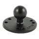 Support GPS round base Ball RAM