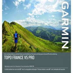 Cartographie TOPO V5 Pro pour GPS GARMIN (FRANCE)