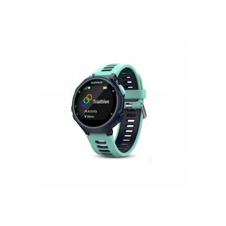 GPS watch Garmin Forerunner 735 XT - Blue and green
