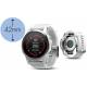 Montre GPS Garmin Fenix 5S - bracelet blanc Carrara