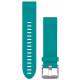 Bracelet Silicone QuickFit for Watch Garmin Fenix 5S - Turquoise