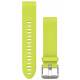 Bracelet Silicone QuickFit pour Montre Garmin Fenix 5S - Jaune
