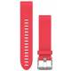 Bracelet Silicone QuickFit pour Montre Garmin Fenix 5S - Rose