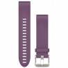 Bracelet Silicone QuickFit pour Montre Garmin Fenix 5S - Violet