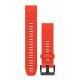 Bracelet Silicone QuickFit for Watch Garmin Fenix 5S - Red (22mm)