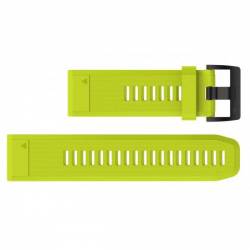 Bracelet Silicone QuickFit for Watch Garmin Fenix 5X - Yellow