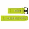 Bracelet Silicone QuickFit pour Montre Garmin Fenix 5X - Jaune