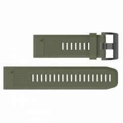 Bracelet Silicone QuickFit pour Montre Garmin Fenix 5X - Vert