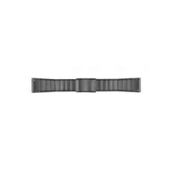 Bracelet Quickfit pour montre Garmin Fenix 5/3 en Acier - Gris