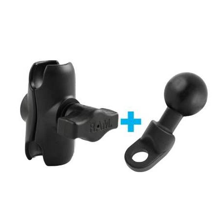 Support Smartphone rétroviseur moto