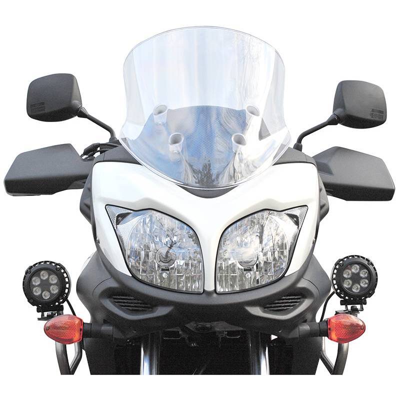 Phare additionnel LED CREE Carré 16W pour Moto - Scooter - Quad