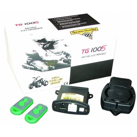 Alarm plate for motorcycles, scooter, quad TG1005