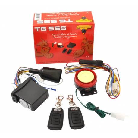 Alarme moto & bicicleta de Anti roubo de TG555