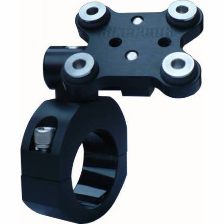 GPS Support carved in the mass adaptable to handlebar